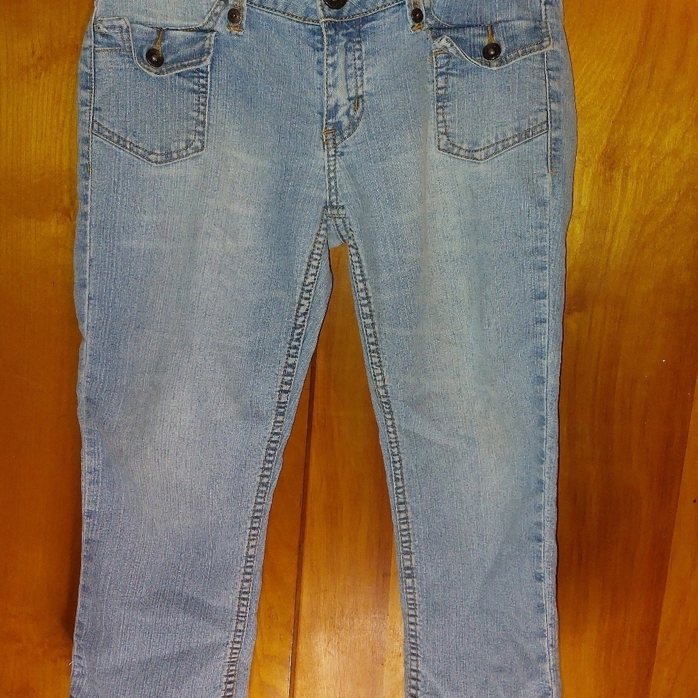 579 Jeans Size 7 Low Rise Light Wash
